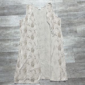 Womens Colonwear Long Cardigan Size M